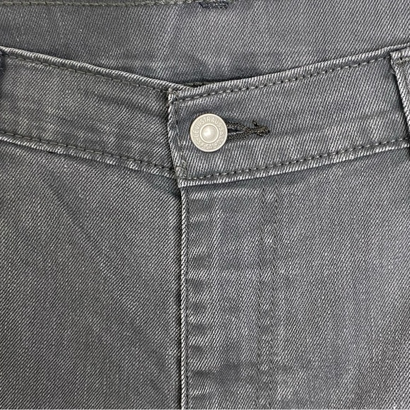 LEVI STRAUSS & CO. 541 MENS GRAY JEANS ZIP CLOSURE 65% COTTON 38W, 34L - Picture 8 of 17